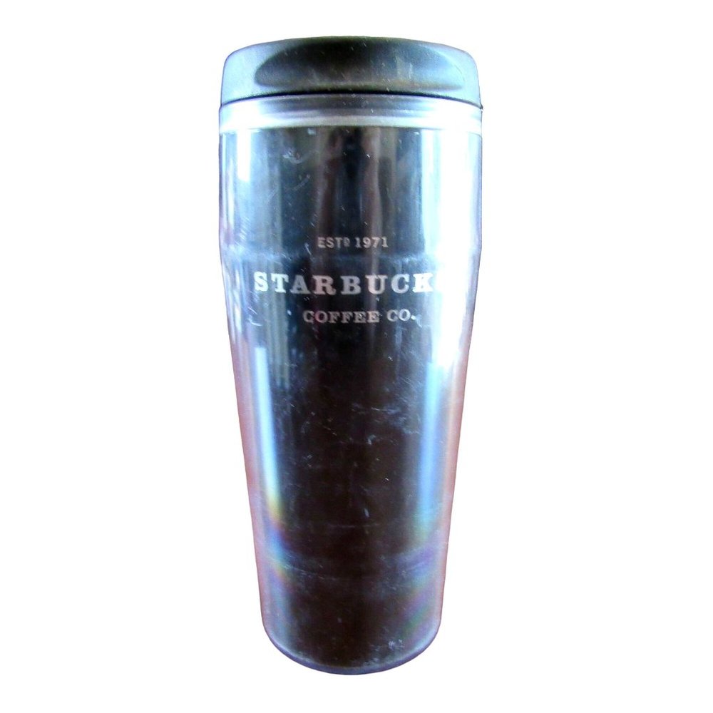 2002 Starbucks Barista Travel Tumbler Mug Cup 16 oz - Picture 3 of 7